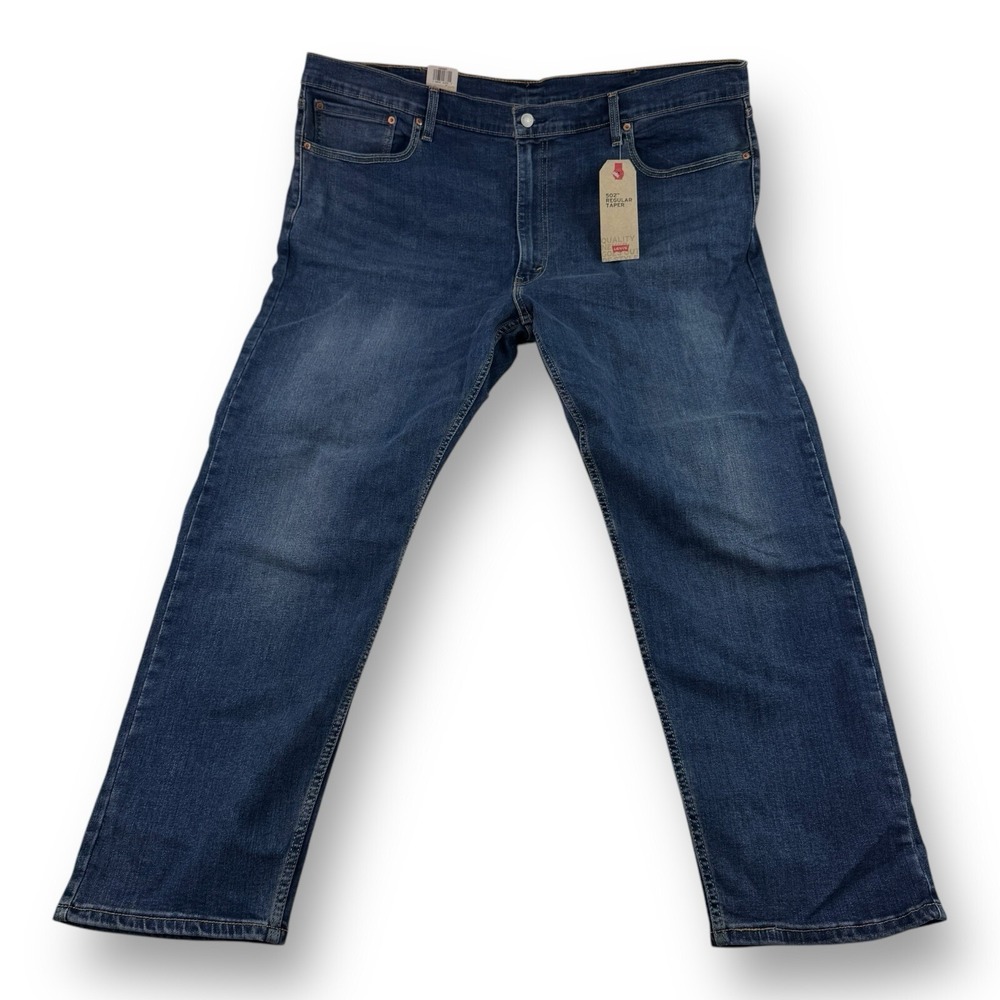 Levi's 502 Regular Taper Jeans Blue Men's Size 46x32 NWT